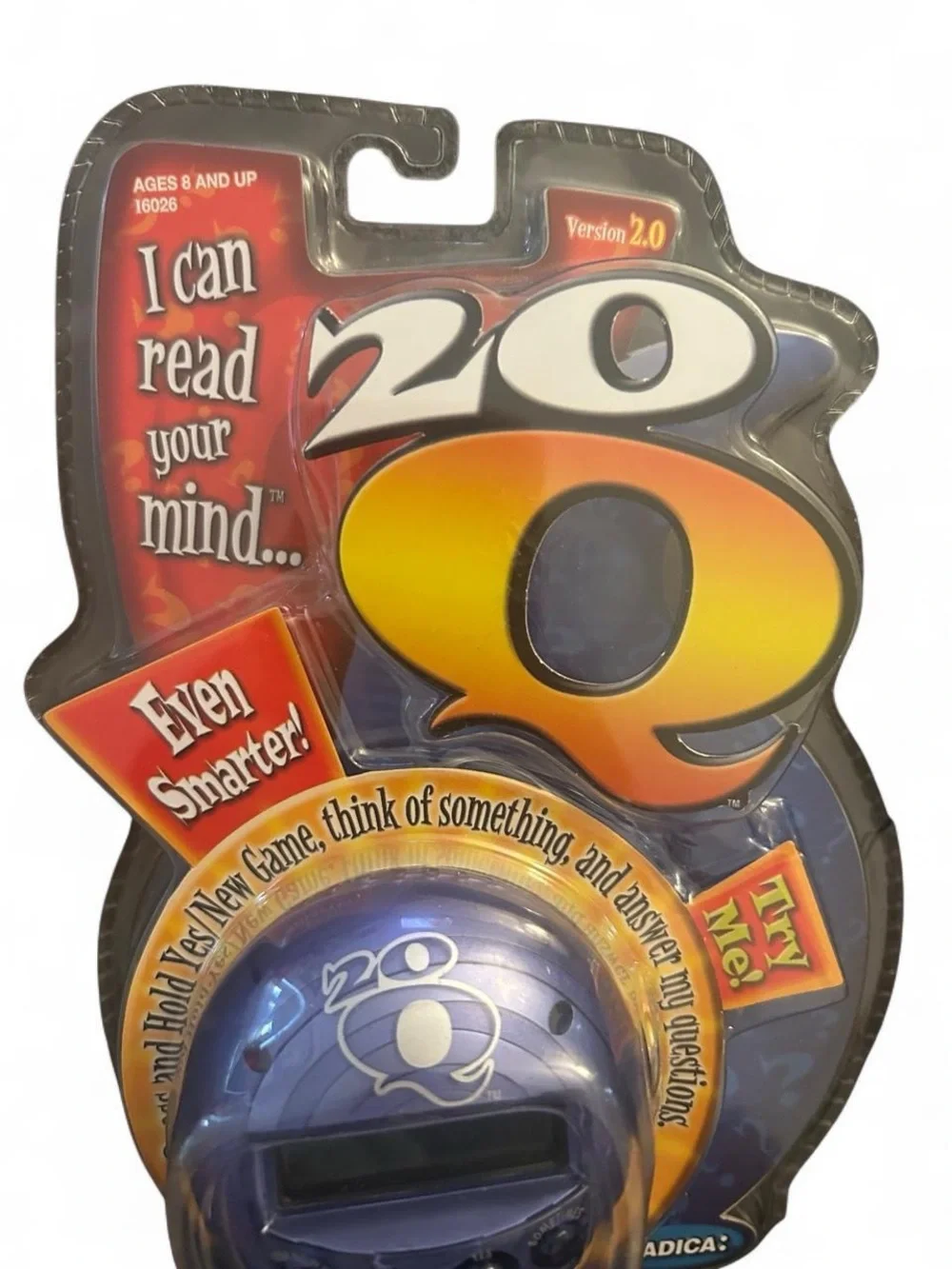 Vintage Radica 20Q Electronic Handheld Game Purple New Sealed Y2K Retro Toy